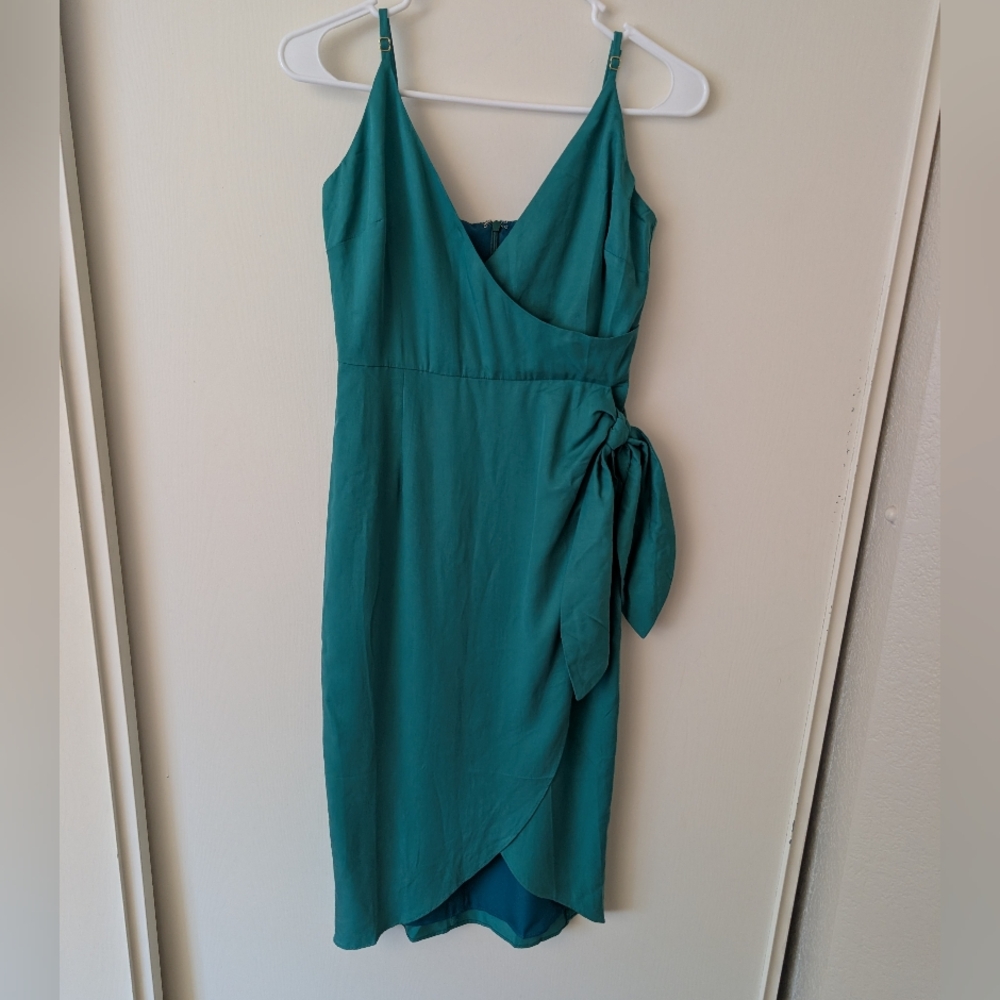 Lovers + Friends Womens XS Orchid Dress Green NWT Cocktail Party Formal